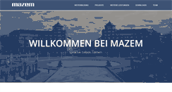Desktop Screenshot of mazem.de